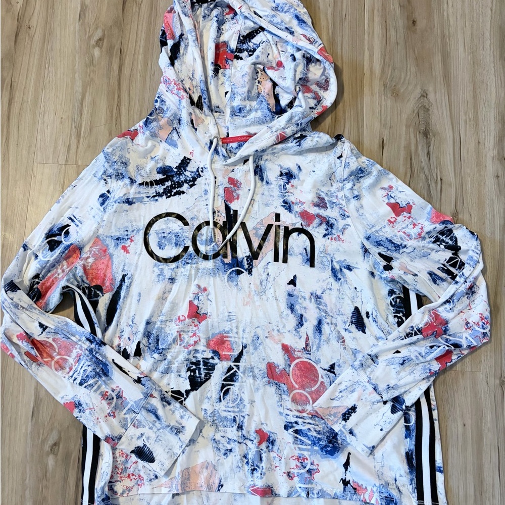Calvin Klein Performance Multicolor Stretch Hoodie